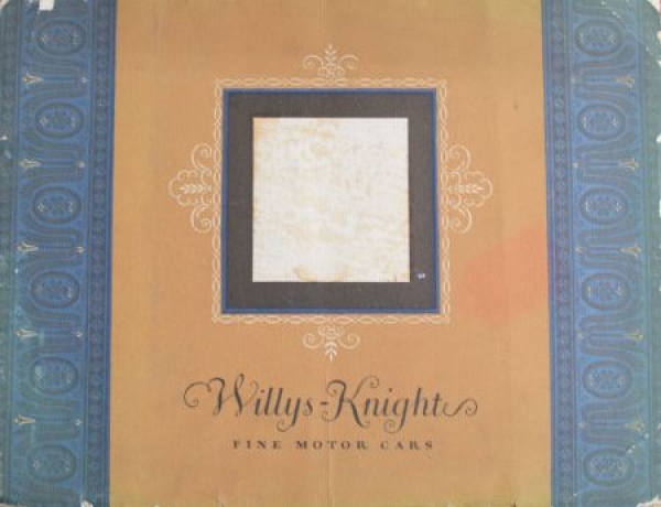 Willys Knight Motorcars Modelprogram 1927 Carbrochure (1896)